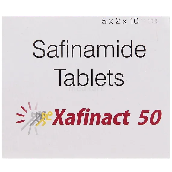 xafinact 50mg tablet 10's